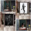 Nude Woman Canvas Painting Sexy Girl Body Wall Art Prints Sensual Lady Artwork Bedroom Home Decoration Mural Collection