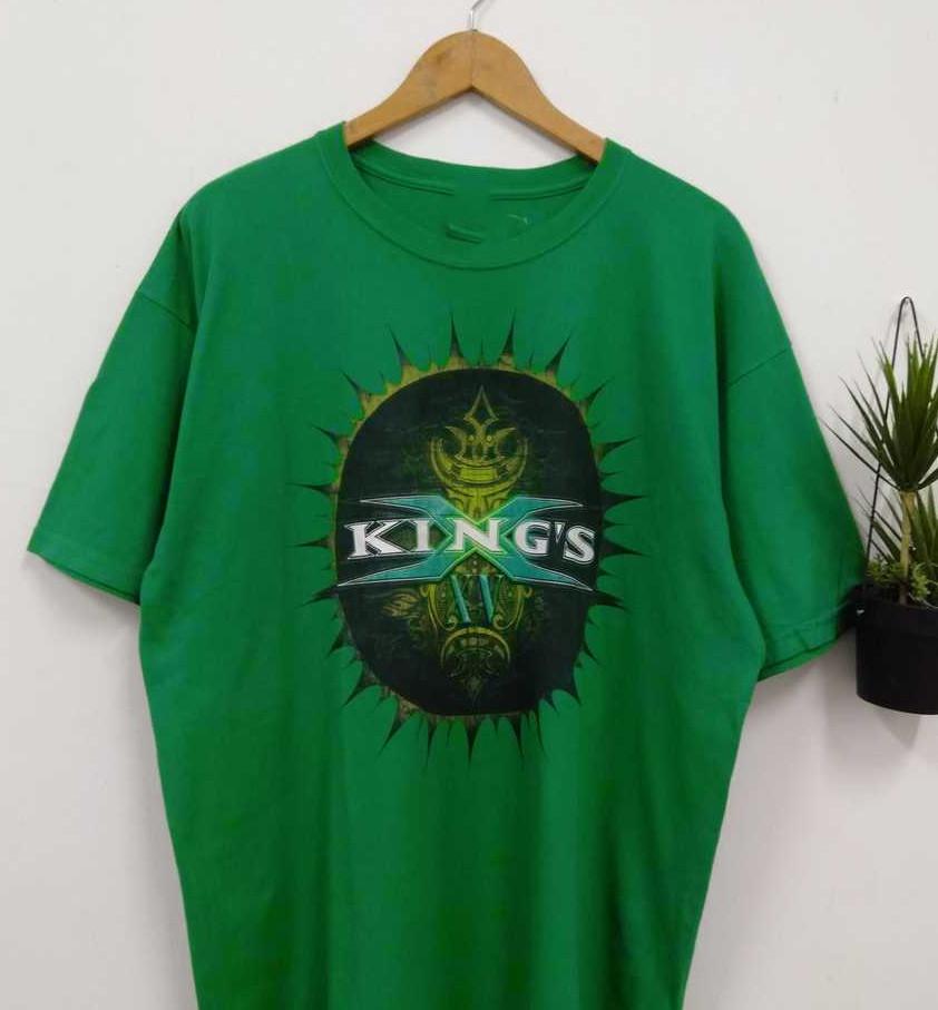 Green King's X Band rock Unisex Cotton T-Shirt S To 5XL WA542