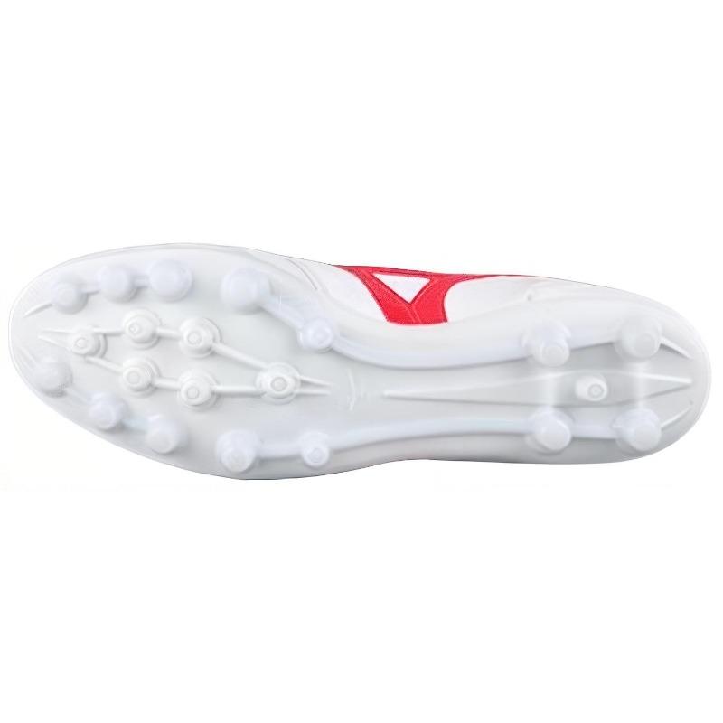 Mizuno Scarpe da Calcio Uomo Morelia II Pro AG Bianco Rosso P1GA231464