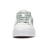 Li Ning Sycee Slip Resistant Cushioning Abrasion Resistant Low top Skateboard Shoes Women's White Green AGCT340-2