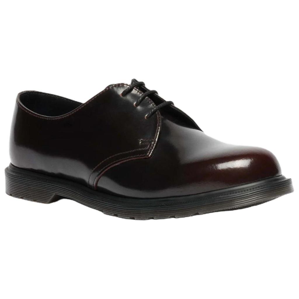 Dr. Martens Mayfare Leather Versatile Comfortable Dress Shoes Unisex Dress Shoes Cherry-Red 42864600