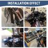 1" 25mm Motorrad Lenkergriffe Kabel Gasgriffe Handgriffe für Harley Sportster 883 XL XR Softail Breakout Dyna Fat Bob Touring Street Glide
