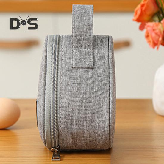 Lunch Bag Snack Organizer with Handle Easy To Clean Waterproof Stain-Resistant Triangular Food Grade Aluminum Lining Lunch Bag