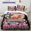 Cyberpunk Hero Custom Name Pattern Bedding Quilt Set Quilt Cover Pillowcase Home Birthday Gift(1 * Duvet Cover + 2 * Pillowcase, Without Core)