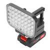 LED-Arbeitsleuchte Batteriebetrieben Handtaschenlampe mit Dual-USB-Anschlüssen Kabellose Lampe für Outdoor Camping Angeln Notfall