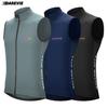 Darevie Windproof Breathable Double Zipper Cycling Vest for Mountain and Road Biking (Spring, Autumn, Winter)