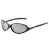 New Oval Outdoor Sports Sunglasses Fashionable and Trendy UV-Protective Cycling Glasses Y2K Unisex Stylish Eyewear Shades UV400