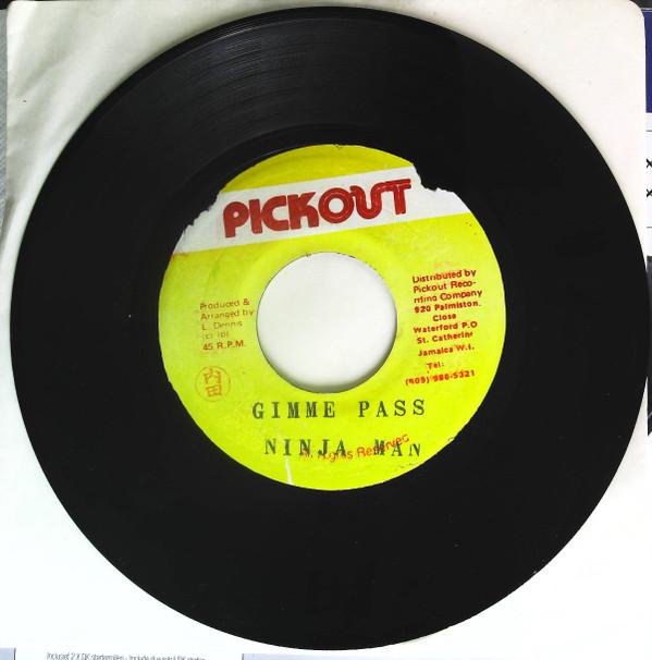 

7inch Record NINJAMAN - Gimme Pass NONE Pickout Jamaica Reggae, Ska & Dub Used