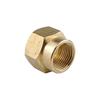 Hex Shape Brass Pipe Fitting BSP Female Thread Hose Adapter Durable Hex Coupling Connector