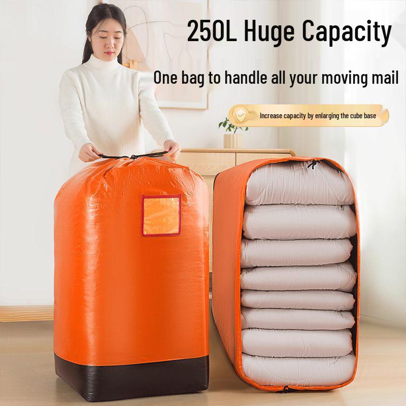Large Capacity Drawstring Transit & Storage Bag for Moving and Luggage