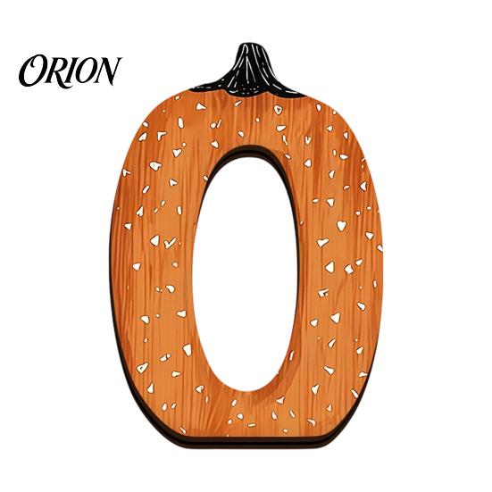 Customizable Halloween Letter Set Wooden BOO Ornaments, Lettering Decorations, Rustic Bat Pumpkin Ghost Playful Desktop Decorations Table Signs