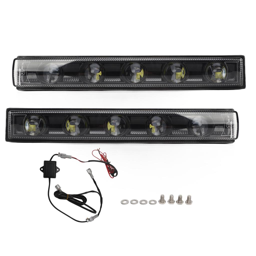 Ersatz-LED-Tagfahrlicht für W463 G500 G550 G65 G63 AMG 2004?2018 Schwarz