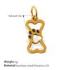 Adorable Animal Charm Series: Cat, Dog & Squirrel Pendants for DIY Bracelets