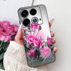 For Cover Infinix Note 40 40x 40Pro Plus Note40 Pro+ Phone Case Colorful Flower Butterfly Lxuru Women Fashion Soft Siliocne Etui