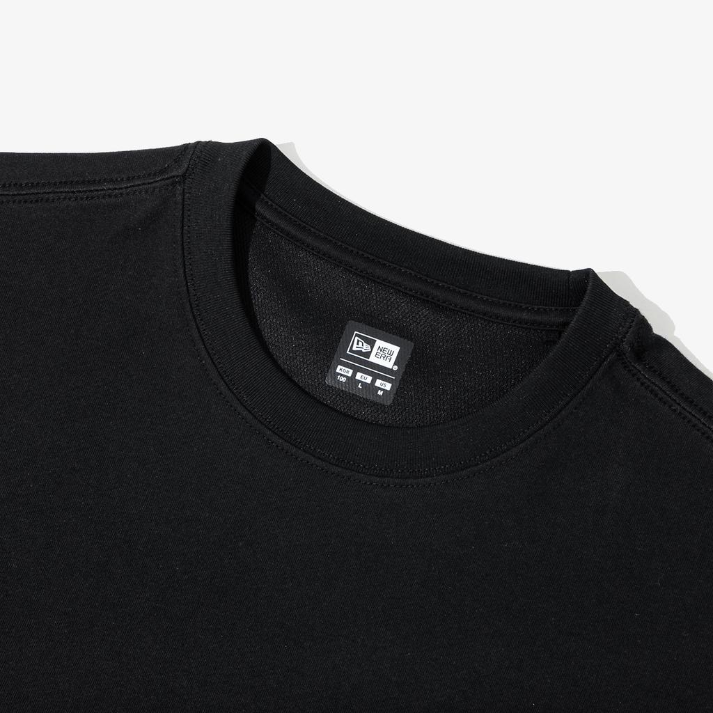 New Era SS24 MLB Los Angeles Dodgers Logo Lettera Vestibilità Larga Manica Corta T-Shirt Unisex Top Nero 14413056