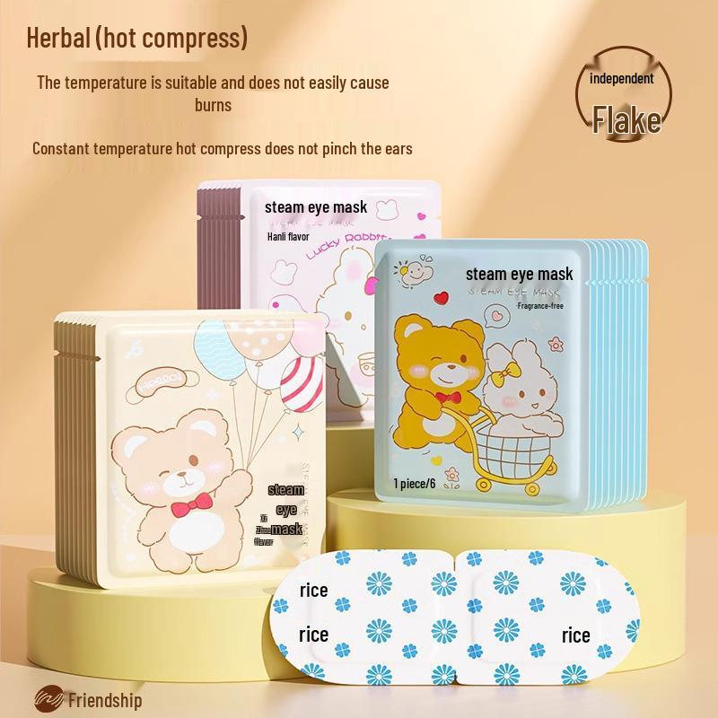 Steam Eye Mask: Relieve Fatigue & Dark Circles, Soothing Heat for Office & Early Mornings