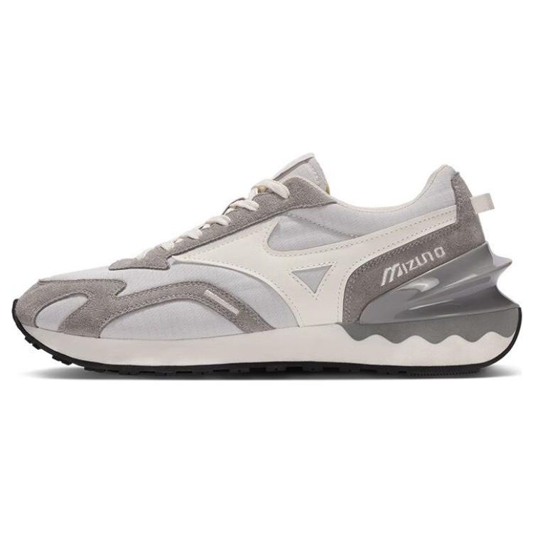 Mizuno Unisex LG 70S Elite Casual Sneakers Grey White D1GH213010 43