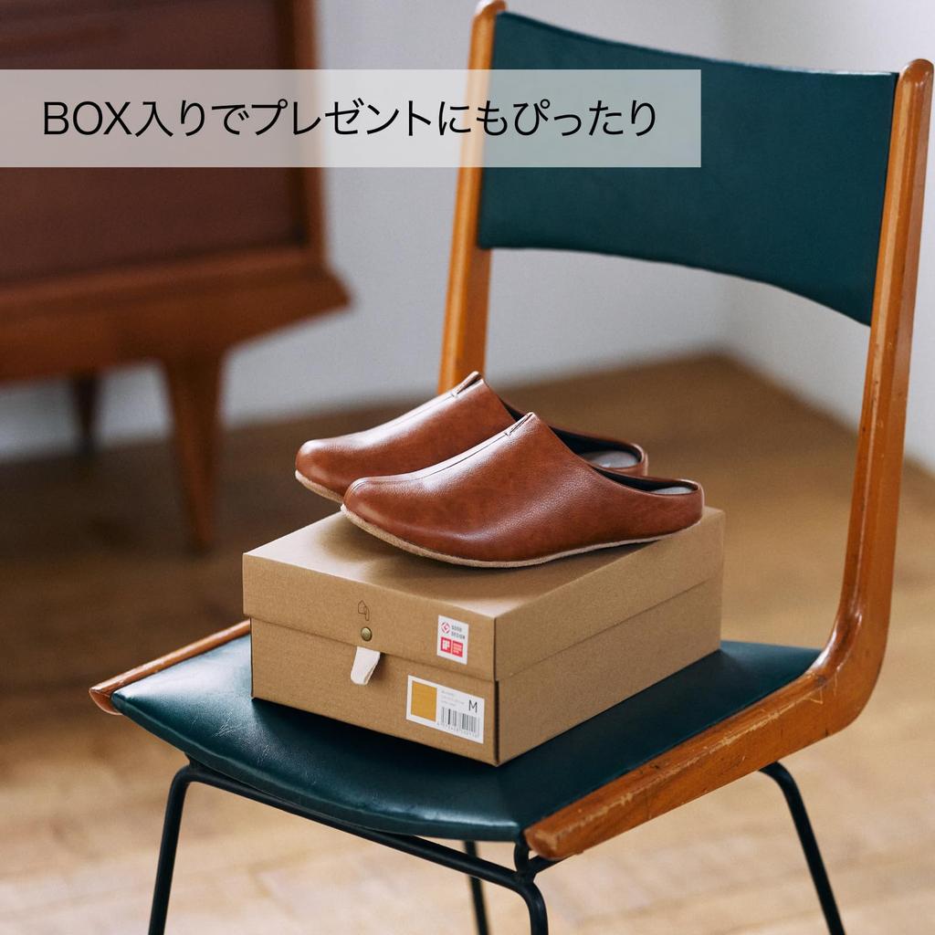 Slippers Designed for for Men and Indoor and for Room Dark [Frontier] Room's Walking, Women, Guests, Shoes, Brown, L, 25.0-27.0cm