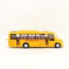 Simulation Alloy Yellow School Bus Model Toy With Sound And Functions Light