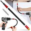 Buigzame Elastische Verlengas Bits gesp type Zeskant Zachte As Staaf Flexibele boor Bitverlengstuk Schroevendraaier Bit Houders