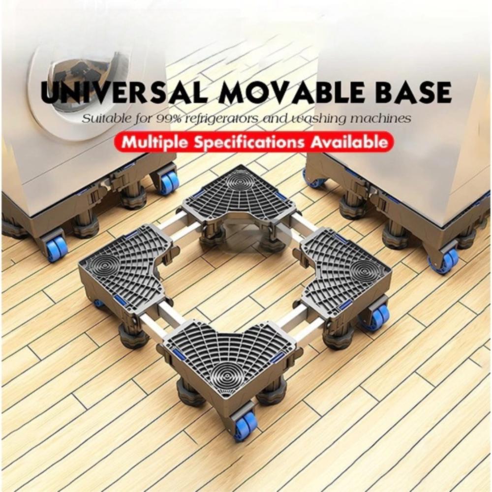 Multi-Functional Washing Machine Base Adjustable Load-Bearing Reinforcement Dryer Stand Refrigerator Lifting Base