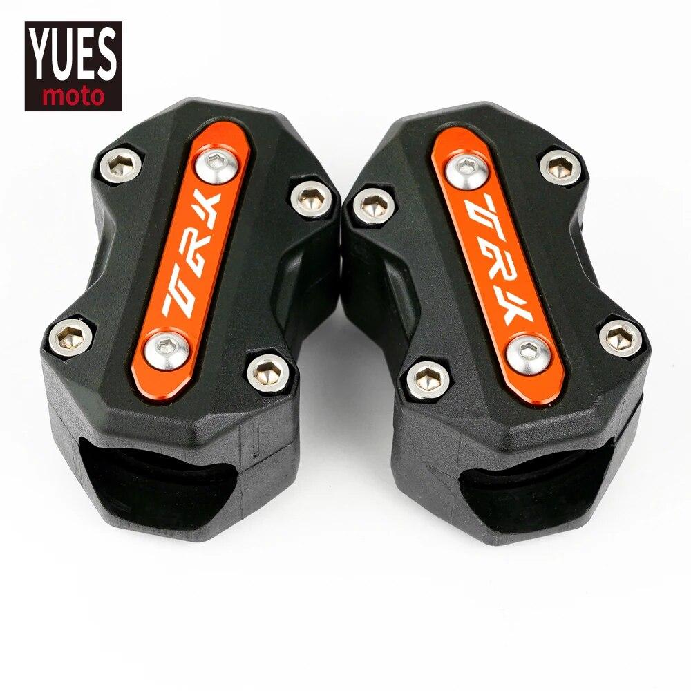 Motorcycle Accessories CNC Crash Bars Decorative Block Engine Guard Bumper Protector For Benelli TRK502 TRK 502 521 502X