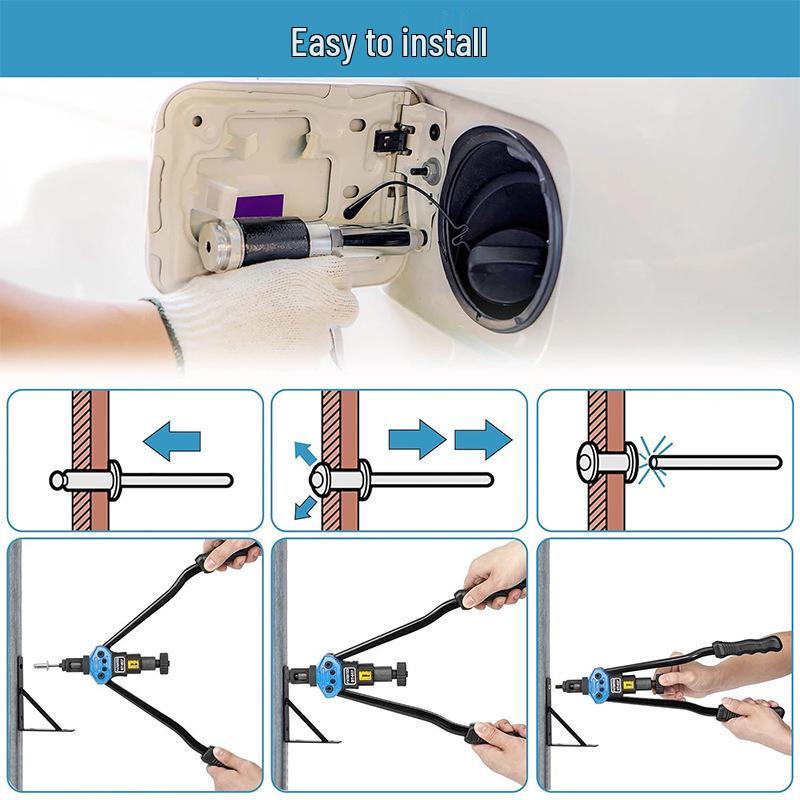 200-Piece Pop Rivet Set for Construction & Metalworking.