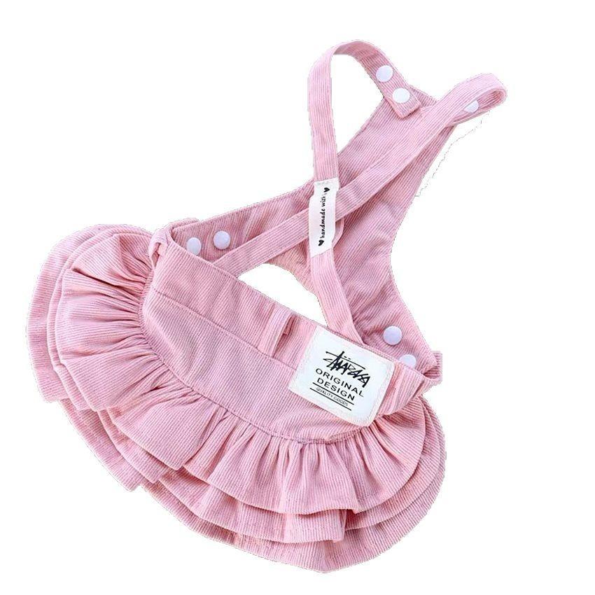 Haustier Frühling Kleid Rock Niedlich Kuchen Cowboy Rock Vier Jahreszeiten Trägerrock Haustierkleidung Yorkshire Kleiner Hund und Katze
