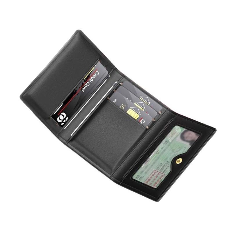 Simple Wallet With Multiple Card Slots For Driver'S License/Id Card/Bank Card
