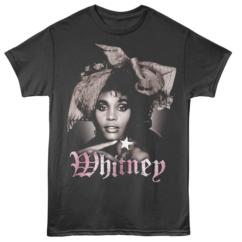 Whitney Houston Big Pretty Bow In Hair Men T Shirt R B Pop Music M