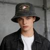 Popular US Cheetah Navy Commando Anniversary Hat Washed bucket hat tide