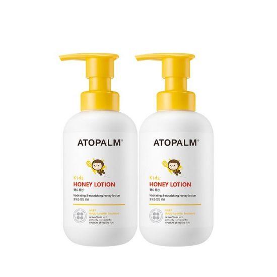 ATOPALM Kids Honey Lotion Nourishing & Moisturizing Care 300ml x 2