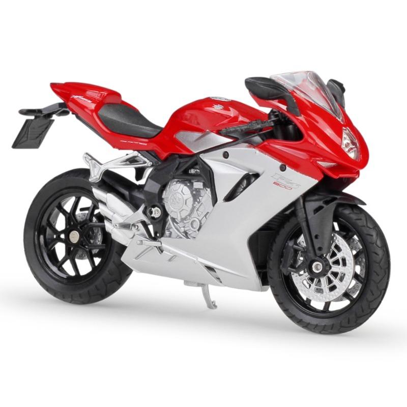 

1:18 MV F3 800 Racing Sports Модель литого под давлением металлического мотоцикла BN