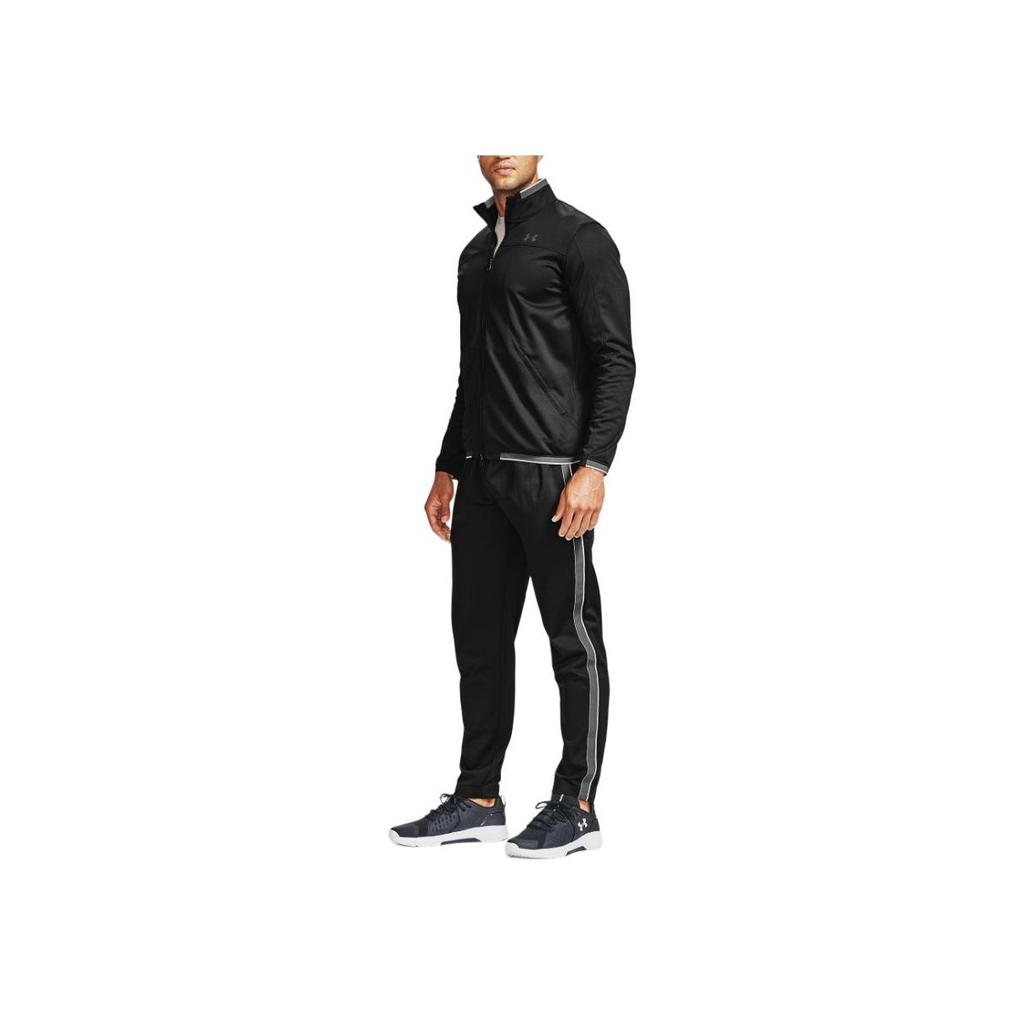 Under Armour Solid Knit Sports Jacket Men Outerwear Black 1357074-001