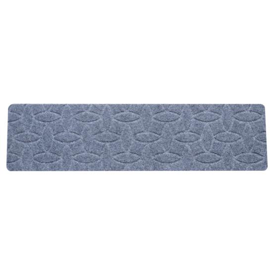Tapis de protection d'escalier antidérapant, silencieux, grand motif de maçonnerie, tapis de sol en gaufrage, fournitures pour la maison