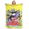 P-chan Ryoga Lost Pig Ranma 1⁄2 Adventure Comedy Blankets Flannel Sofa Throw Blanket for Bedroom Office Throws Bedspread Quilt
