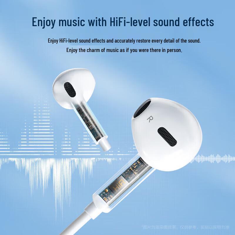 OKSJ S-1 Wired Half-In-Ear Earphones