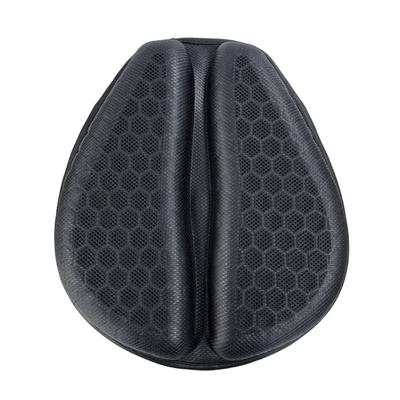 Breathable Motorcycle Seat Pad with Cooling Gel Insert 3D Ventilation Design Shock Absorption Pad for Long Distance