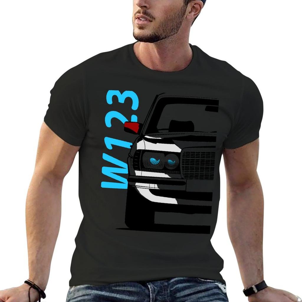 W123 1978 T-shirt sneldrogende shirts grafisch t-shirt T-shirt met korte mouwen mannen