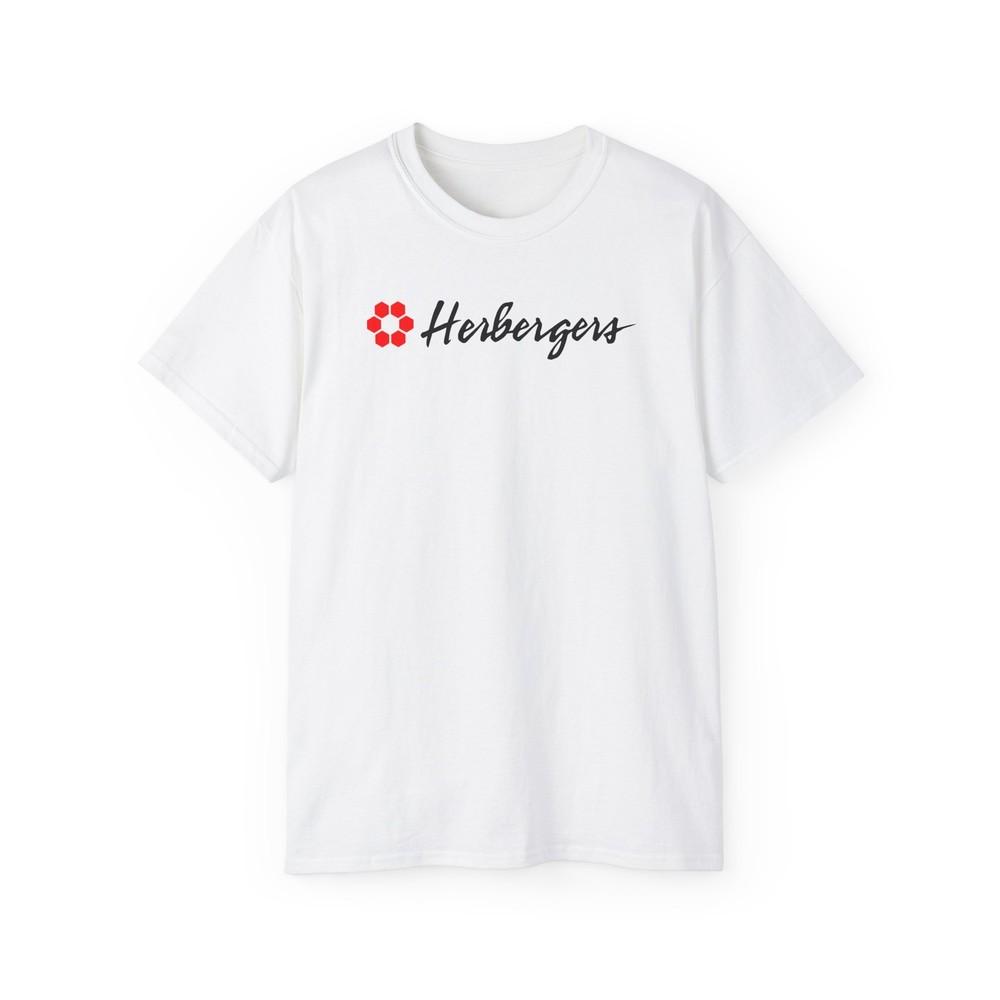 

Vintage Inspired Herberger s Department Store Unisex Tshirt Tops Tee, Retro Graphic T-Shirt, 4XL