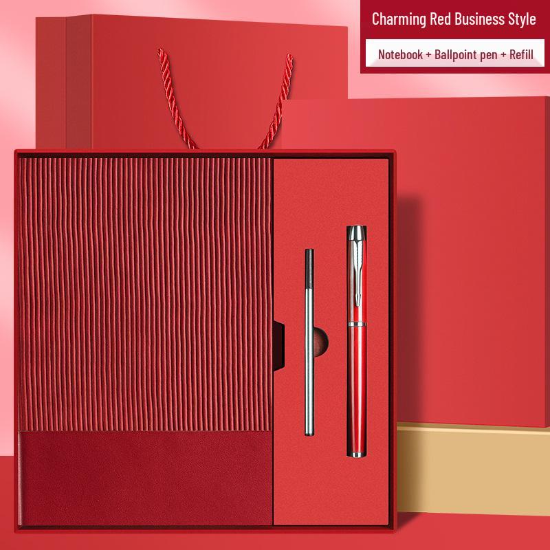 High-End Customizable Office Notebook Gift Set with Logo