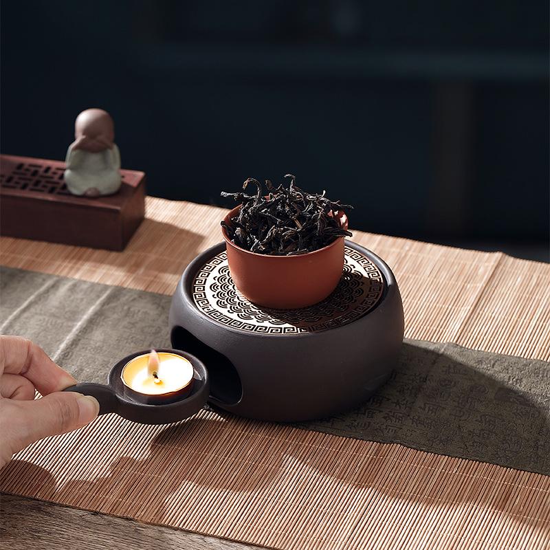 Japanese Tea Brewing Candle Stove Set