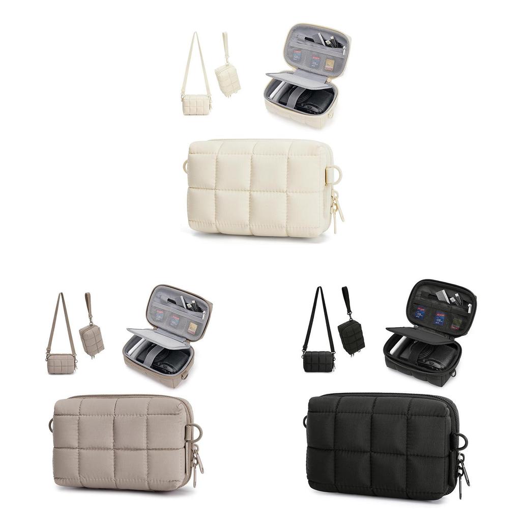 Lightweight Waterproof Digital Camera Case With Multiple Compartments For Travel