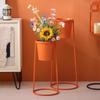 Modern Metal Trapezoidal Flower Stand