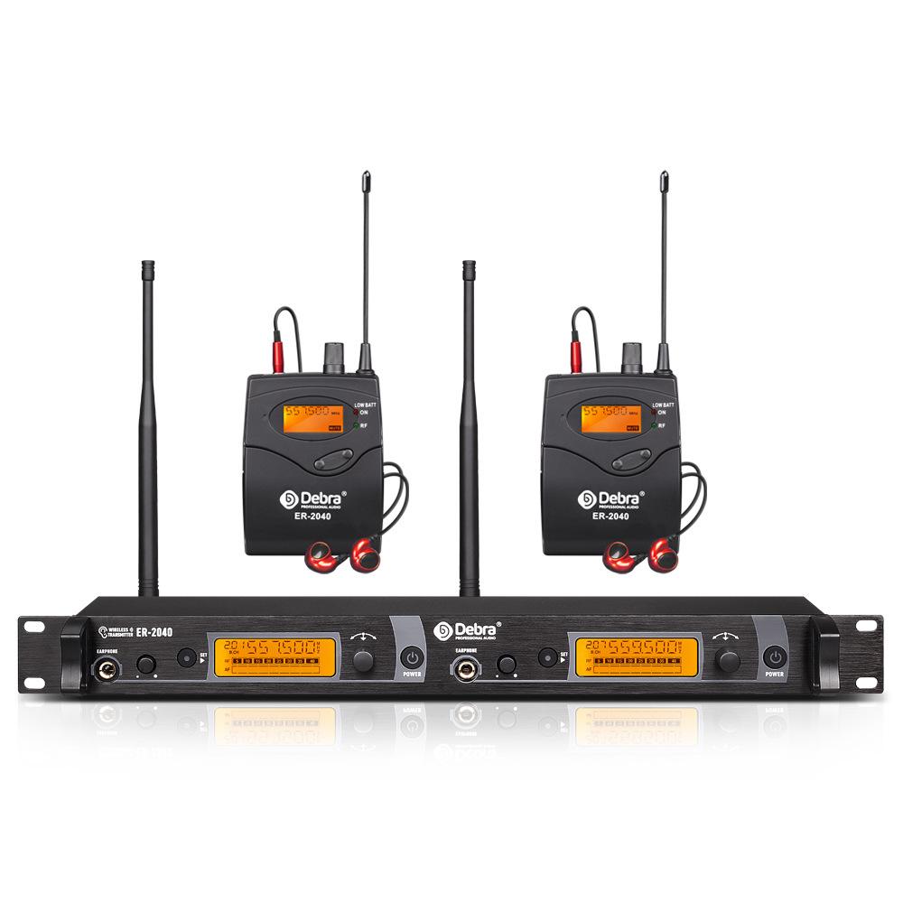 

One-to-Two Wireless In-Ear Monitoring System for Stage and Band Rehearsals