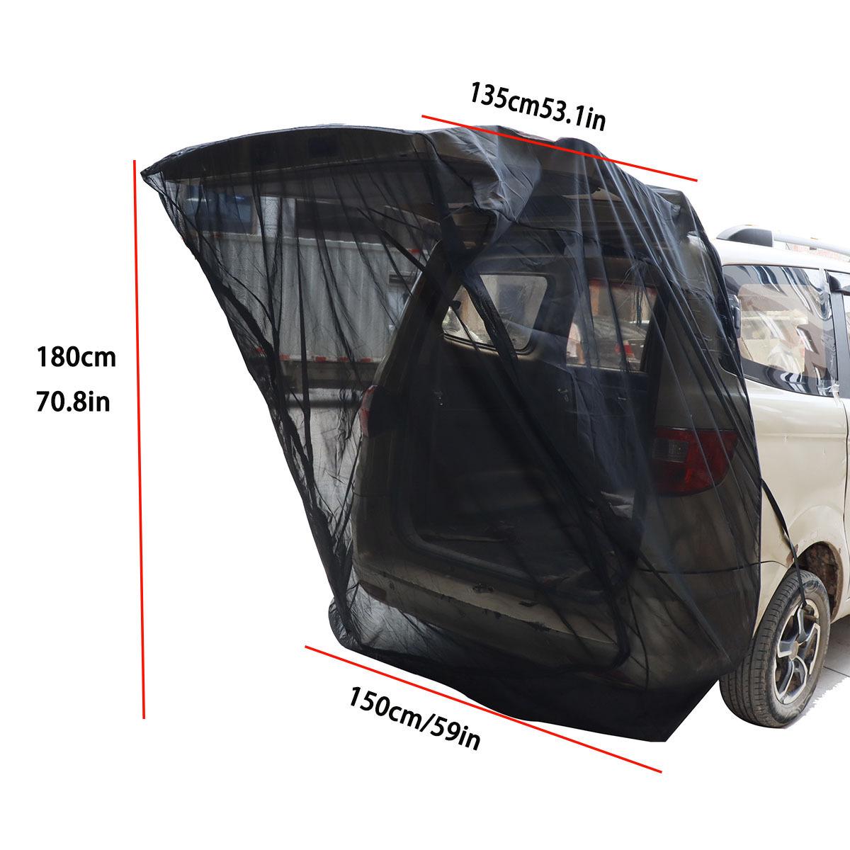 

Car Trunk Mosquito Net: Outdoor Camping Mesh Cover for Ventilation & Insect Protection