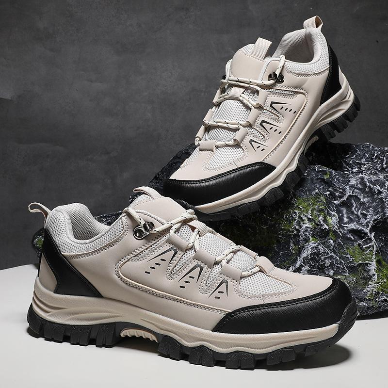 Men‘S Outdoor Hiking Shoes Tourist Trekking Sneakers Mountain Climbing Trail Jogging Shoes Wear-Resistant Trekking Walking