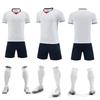 Men's Summer Short Sleeve Breathable Football Jersey Set - Adult & Children