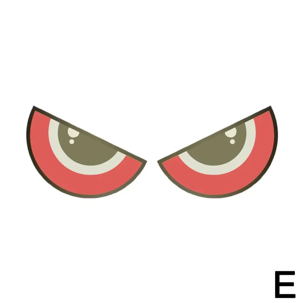 Devil Eyes Car Motorcycle Stickers Safety Warning Mark Sticker Rear Decoration Bright Bike Window High Auto Motorc V8M6
