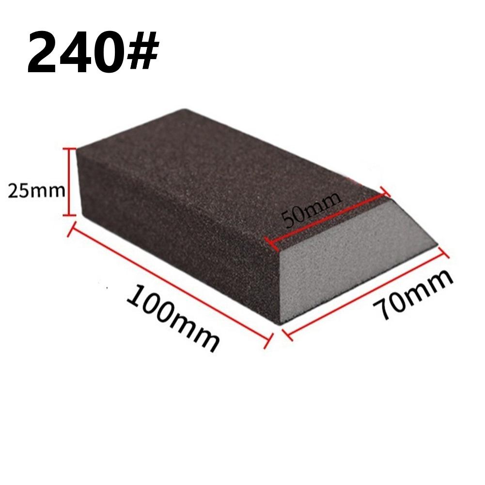 1pc 60-240Grit Wall Tile Grinding Sponge Sand Block Sandpaper Polishing Pad Sanding Block Sander Sponges For Wood Drywall Metal